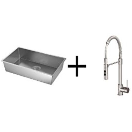 Ikea Sink Stainless Steel Kitchen Faucet With Handspray
