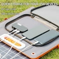 thumbnail image 3 of 300W Solar Generator, FlashFish 60000mAh Portable Power Station Camping Potable Generator with 60W 18V Portable Solar Panel, Flashfish Foldable Solar Charger with 5V USB 18V DC Output, 3 of 10
