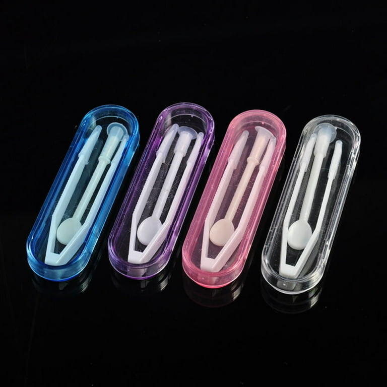 Limei Contact Lens Accessory Kit: 2 Sets of Safety Tweezers and