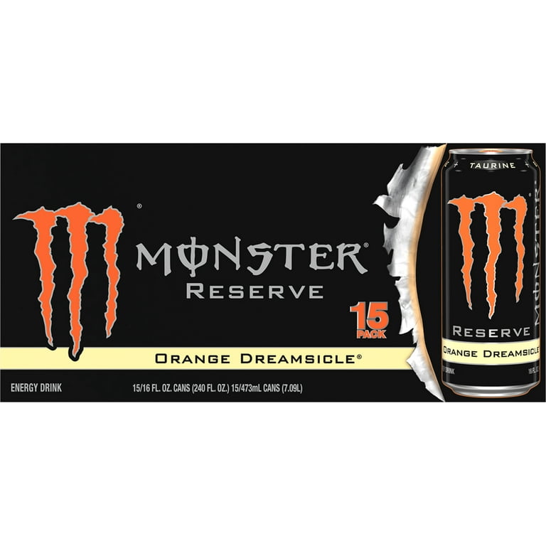 Monster Energy Reserve Orange Creamsicle Six, Smooth Easy Flavor