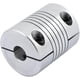 thumbnail image 3 of 8mm To 10mm Shaft Coupling 19mm Length 25mm Diameter Stepper Motor Coupler Aluminum Alloy Joint Connector For 3d Printer Cnc Machine Diy Encoder, 3 of 3