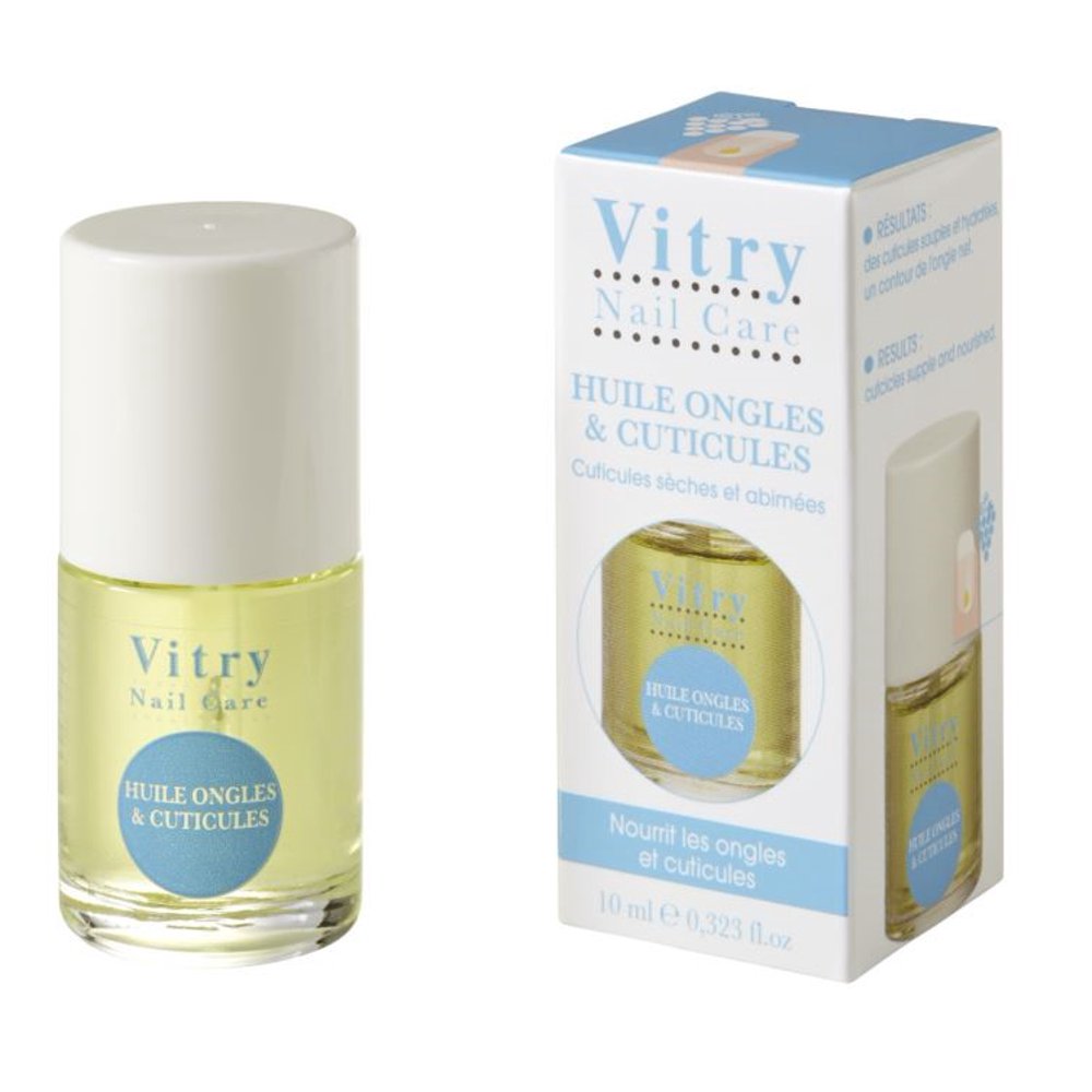 Vitry Nail Care Nourishing Nail & Cuticle Oil, 0.34 Fl Oz