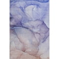 thumbnail image 2 of Addison Rugs Mayfield Washable Transitional Watercolors Navy Rectangle Rug, 2'6" x 3'10", 2 of 6