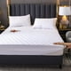 thumbnail image 3 of 3pcs Fitted Sheet Set ( 1 Fitted Sheet + 2 Pillowcases), Waterproof Bed Cap With Wool And Cotton Clamps, Mattress Cover For Bedroom, 3 of 5
