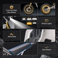 thumbnail image 2 of Electric Dirt Bike with 3000W Motor, Pescroa Electric Motorcycle with 42MPH Max Speed, Kids & Adults Dirt Bike for Ages 13+, Kids Motorcycle with 50 Miles Max Range, Dual Hydraulic Disc Brakes, 2 of 9