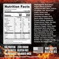 thumbnail image 2 of Bearded Butchers Hot Beef Sticks, 18g Protein Habanero Heat, Stuffed with Ghost Pepper Cheese, No MSG, Gluten Free, No Nitrates Added, Clean Ingredients, Ready to Eat, 2.65 oz (3-Pack), 2 of 9