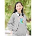 thumbnail image 2 of Hippo Singer Hoodie Juniors -Image by Shutterstock,  x-Large, 2 of 4