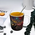 thumbnail image 5 of Disketp Colorful Bull Western Man Large Coffee Mug with Handle Tea Cup Novelty Coffee Cup for Men Women Office Work, 5 of 6