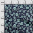 thumbnail image 1 of oneOone Polyester Lycra Fabric Leaves & Floral Artistic Print Fabric by The Yard 56 Inch Wide, 1 of 4