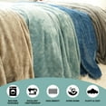 thumbnail image 6 of Howarmer Grass Green Throw Blanket, Bed Throws for Sofa, Soft Warm Couch Bed Blanket, 30" x 40", 6 of 6