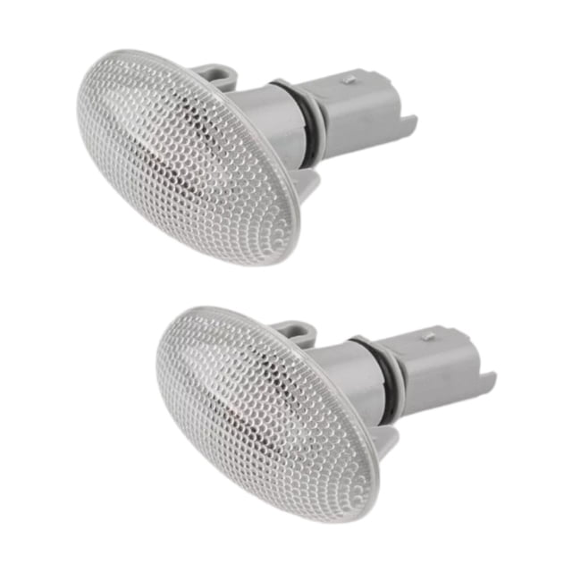 2 Luces Intermitentes Laterales Fáciles de Instalar Compatibles con Citroën 206