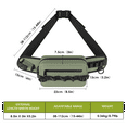 thumbnail image 6 of Multifunctional Fishing Bag Fishing Tackle Bags Fish Lures Gear Storage Waist Pack Fishing Rod Bag Waterproof Backpack-B, 6 of 9