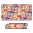 thumbnail image 2 of Kdxio Cute Lamas Print Large Gaming Mouse Pad,Non-Slip Base,Water Resist Keyboard Pad for Gamer,Office & Home,29.5 x 15.8 in, 2 of 9