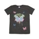 thumbnail image 1 of Hype - Camiseta Mariposa Niñas (Negro), 1 of 1