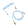 thumbnail image 2 of Cable de teclado tipo C, cable de teclado mecánico, cable USB para teclado de juego doble, cable de teclado mecánico de calidad superior, 2 of 12