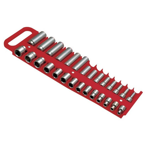Lisle 40200 - 3/8 Drive Magnetic Socket Holder/Red