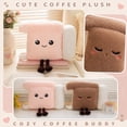 thumbnail image 2 of Coffee Maker Plush Toy Cute Pink Decorative Pillow For Sofa Table Home Decoration 1 Pack, 2 of 7