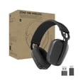 thumbnail image 1 of Logitech Auriculares Bluetooth Inalámbricos Zone Vibe con Micrófono con Cancelación de Ruido, USB-A, USB-C, Certificados para Google Meet, Voz de Google, Zoom, Mac/PC - Grafito - Auriculares - Tamaño, 1 of 5