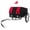 50.79" Black+Red Trailer, variant on 56.75" Bike Trailer with Safe Hitch System,Quick Release Wheels & Folding Design,Trailer with Waterproof Cover & Storage,Suitable for Cycling Travel,Black Red