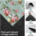 thumbnail image 3 of Pioneer Flower Floral Print Pattern Kitchen Rugs Sets Of 3,Kitchen Runner Rugs Non Skid Washable,Decorative Kitchen Floor Mats for Kitchen,Sink,Laundry,17"x30"+ 17"x47" + 17"x59", 3 of 6