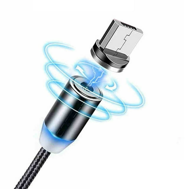keepw 360 Degree Rotating Phone Detachable Charging Cord Mobile Phone Charging Cable without Connector No.06