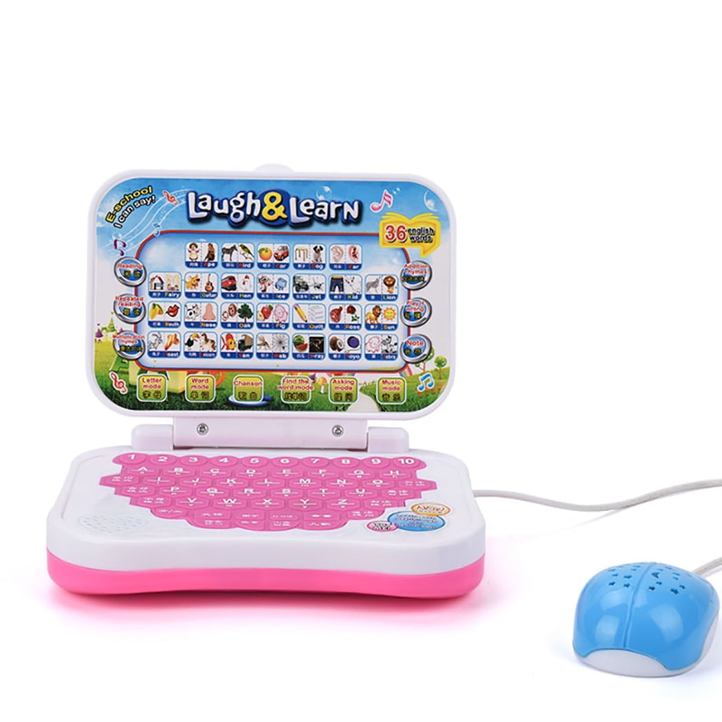 Mini Pc ANGLAIS Apprentissage machine Ordinateur portable bébé enfants jeu éducatif 