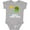 AC-Heather Grey, variant on Daddys Fishing Buddy Cute Frog Boys or Girls Baby Bodysuit