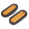 thumbnail image 4 of 2pcs 12V Camion Côté Feu de Signalisation 6LED 6000K Haute Luminosité, 4 of 9