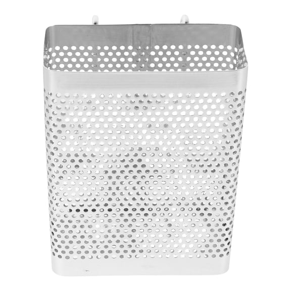 WRISTBIQUE Stainless Steel Kitchen Utensil Holder with Hooks, Wall Mounted Draining Basket for Chopsticks and Cooking Tools