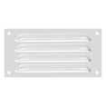 thumbnail image 1 of Cubierta de Ventilación de Aluminio Uxcell, Rejilla de Ventilación HVAC con Persiana Incorporada de Malla 4x8 Pulgadas, 1 of 6