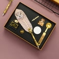 thumbnail image 3 of crativent Retro Quill  for Feather Dip Pen Ink Writing Set Stationery Fountain Pen Gift Box, 3 of 6