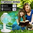 thumbnail image 6 of Portable Fan Rechargeable Usb Desk Fan With Light Hanging Hook Adjustable Height And Removable Head Folding Table Fan For Office Home Camping Travel, 6 of 8