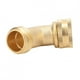 thumbnail image 3 of Adaptador de Conector de Válvula de Bola de Codo de Latón 3/4 para Manguera de Jardín ANGGREK, 3 of 7