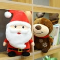 thumbnail image 4 of Juguete de peluche de Papá Noel con ciervo navideño Puloru, almohada kawaii para dormir con dibujos animados, regalo para festivales de cumpleaños, 4 of 5