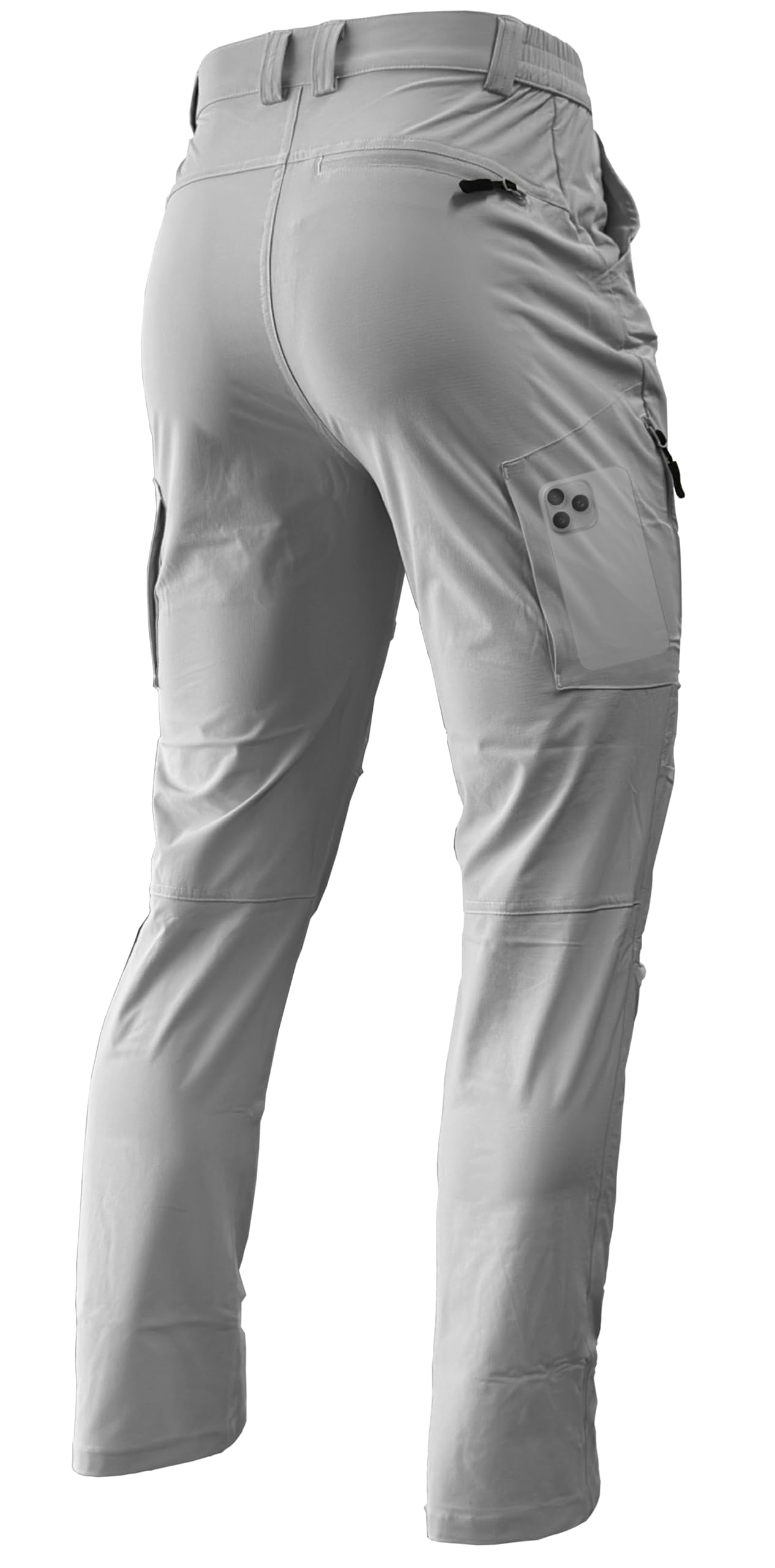 Yeacher Pantalones De Senderismo Para Hombre, Escalada Al Aire Libre, Senderismo, Camping, Finos, Sueltos, Informales, Deportivos, Con Cremallera