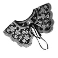 thumbnail image 2 of MasteelfCA 1Pc Embroidery Collar Retro Fake Collar Embroidered Shawl Clothing Accessory, 2 of 7