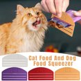 thumbnail image 6 of BingTong Cat Yogurt Squeezer, Pet Food Sachet Squeezer, Portable Ergonomic Squeeze Tool, Squeeze Tool For Cat Treats Pouch, For Breeds Animals Feeding Home Travel Kitchen Orange, 6 of 6