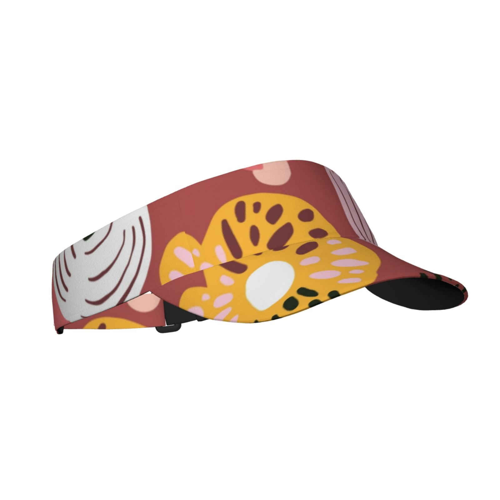 ZICANCN Sun Visors Hat for Women and Men, Autumn Watercolor Pink