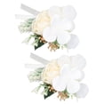 thumbnail image 1 of Boutonniere de boda, 2 piezas Boutonniere de colores vibrantes Boutonniere para novio Boutineers para hombres boda rendimiento inigualable, 1 of 8