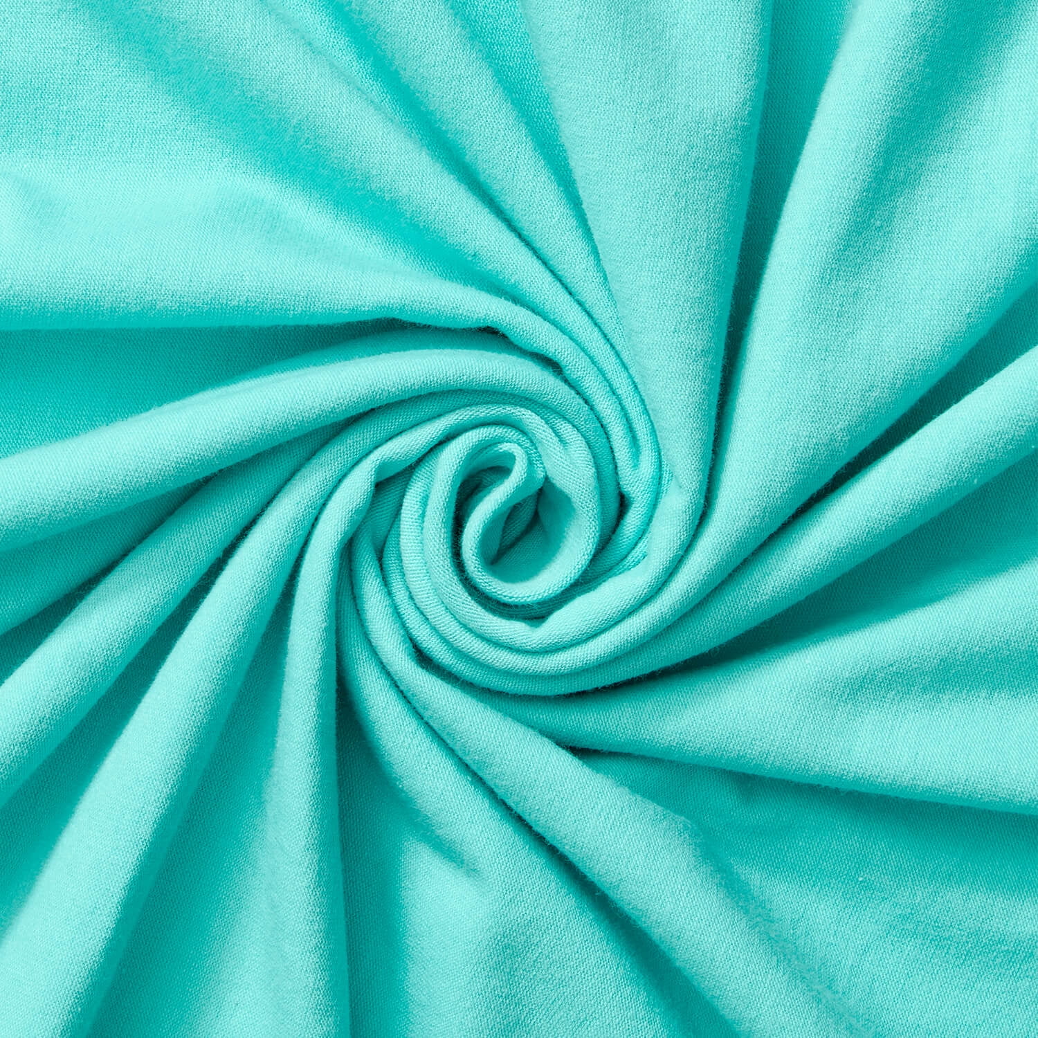 Cotton Jersey Lycra Spandex knit Stretch Fabric 58/60" wide (Aqua