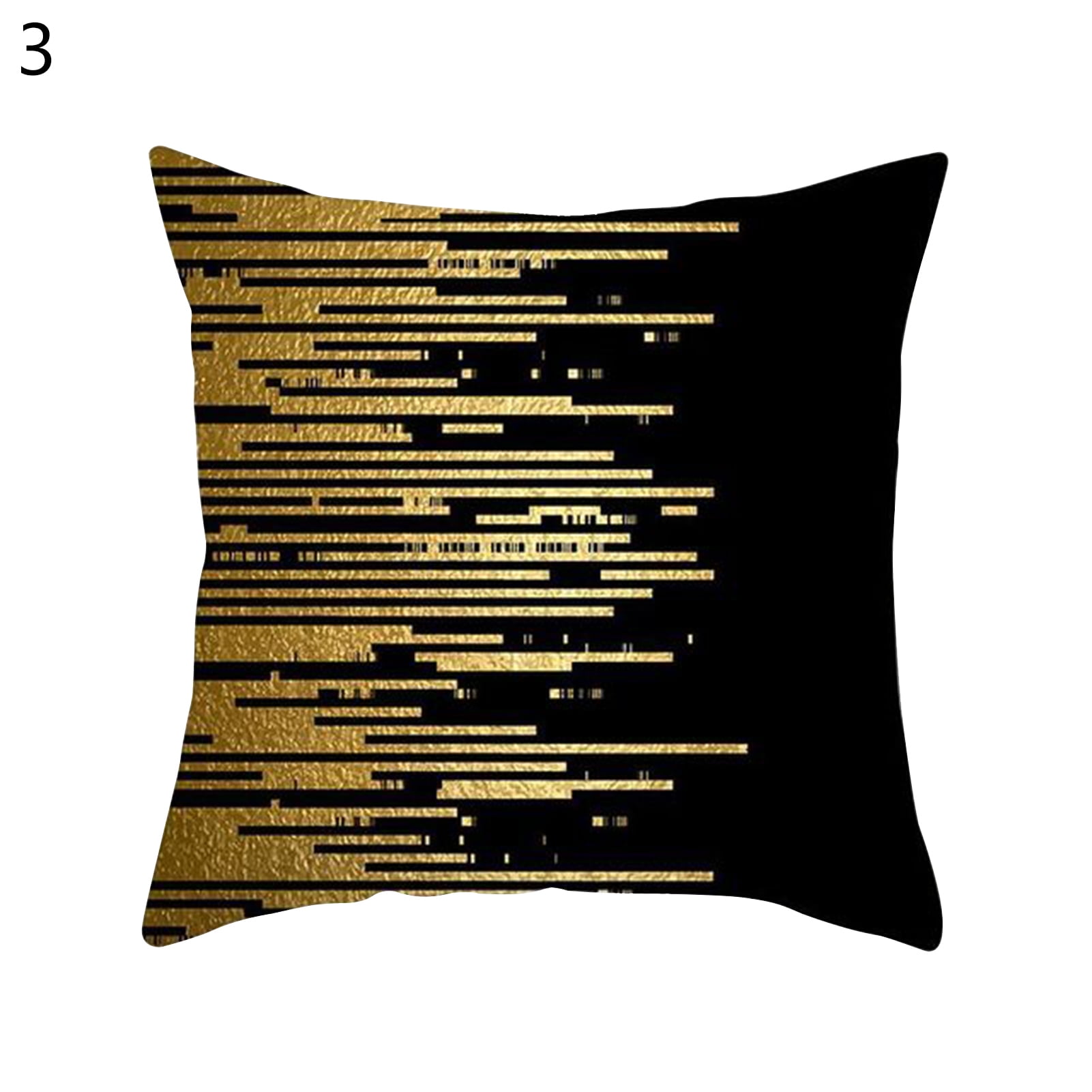 UKZMN Set of 4 18x18 Gold Fashion Throw Pillow Covers Yellow Black Perfume  Flower Eyelash Bed Decorative Pillow Covers for Couch Sofa, Velvet Square  Pillow Cove…