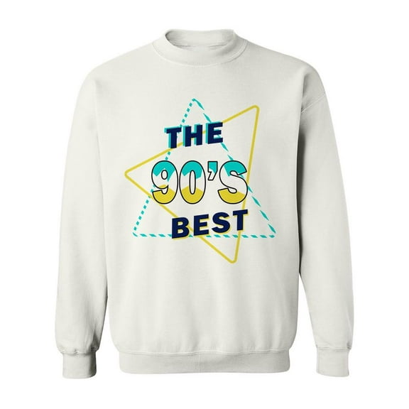 The 90s Best. Sweatshirt Men -Image by Shutterstock, Male XX-Large