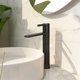 thumbnail image 3 of Grifo de baño alto con válvula de cartucho de cerámica, estilo industrial, material de latón macizo, resistente a la corrosión, no tóxico, para lavabo de baño, fácil instalación, 3 of 5