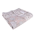 thumbnail image 2 of Levtex Home Adare Blush Quilted Throw - (50x60in.) - Floral - Blush White - Reversible - Cotton, 2 of 4