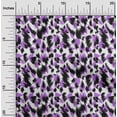 thumbnail image 2 of oneOone Cotton Flex Purple Fabric Animal Skin Sewing Fabric By The Yard Printed Diy Clothing Sewing Supplies 40 Inch Wide-GA, 2 of 4