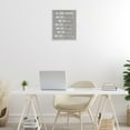 thumbnail image 3 of Stupell Industries Inspirational Office Phrases Text & Numbers Painting Unframed Art Print Wall Art, 11 x 14, 3 of 8