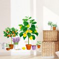thumbnail image 3 of Ins Fresh and Warm Creative Plant Pottery Wall Stickers Living Room Glass Doors and Windows Stickers, 3 of 5