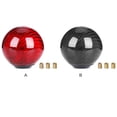 thumbnail image 4 of Riwesomey Perilla de palanca de cambios de coche, componente de manija de repuesto, perillas de palanca de cambios de fibra de carbono profesional, Automoción decorativa y accesorios Rojo, 4 of 6
