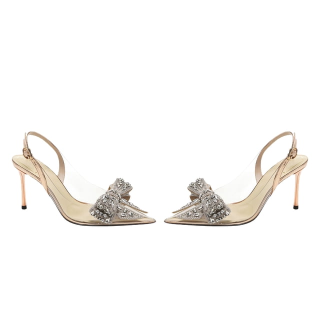 Sandalias De Tacón Alto Bowknot,Zapatos De Tacón Alto Para Mujer Sandalias De Tacón Delgado Sandalias De Tacón Alto Rendimiento Probado