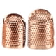 thumbnail image 1 of Dedal de Metal Retro, dedales de costura, Protector de dedo ajustable, herramientas de acolchado DIY para bordado, costura, oro rosa, 1 of 12